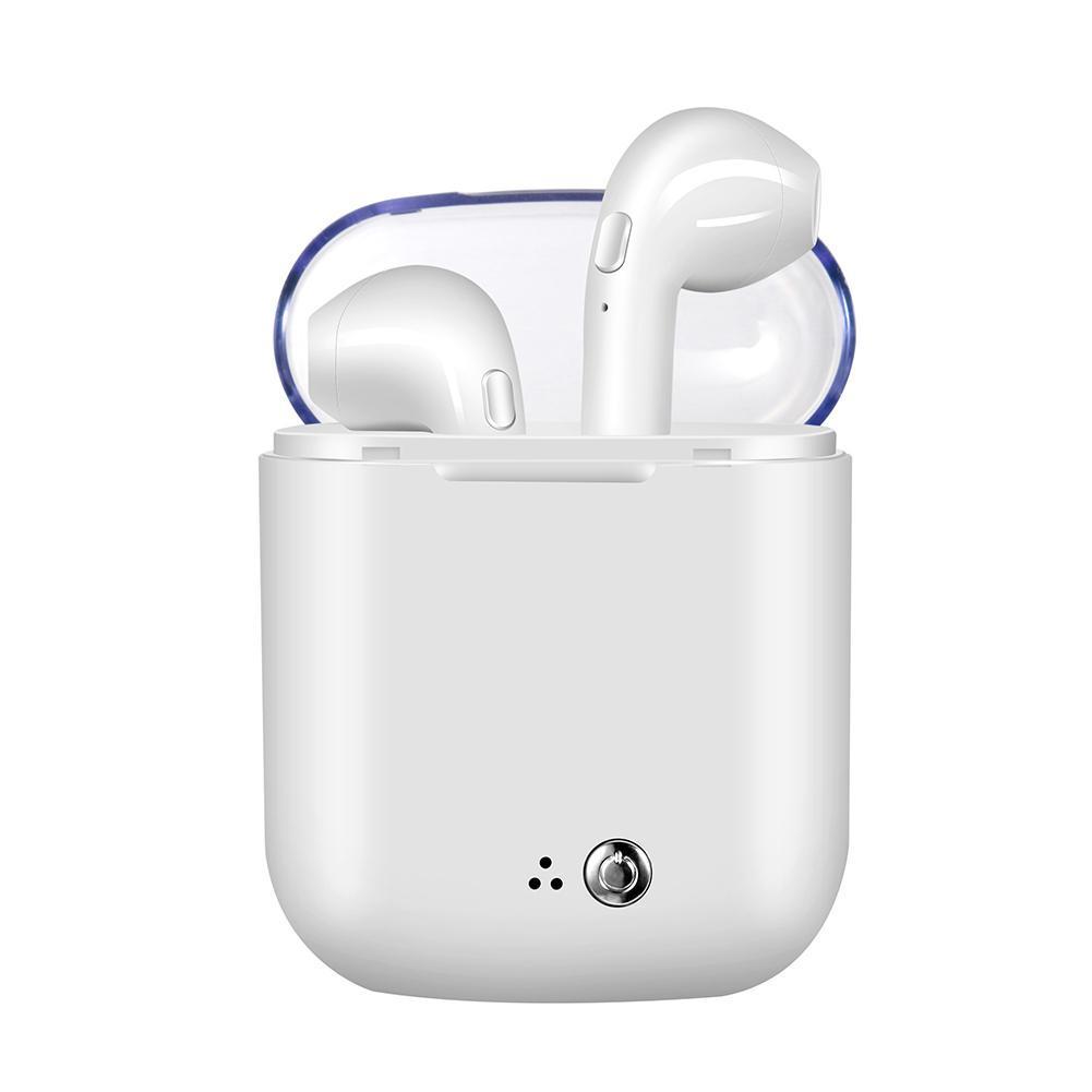 i7S TWireless Bluetooth Headset Headphones with Charging Box. 