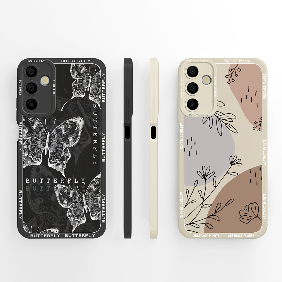 For Samsung Galaxy A15 Case Artistic Style Full Coverage Anti Choc Liquid Protector For Samsung A 15 4G 5G Back Cover. 