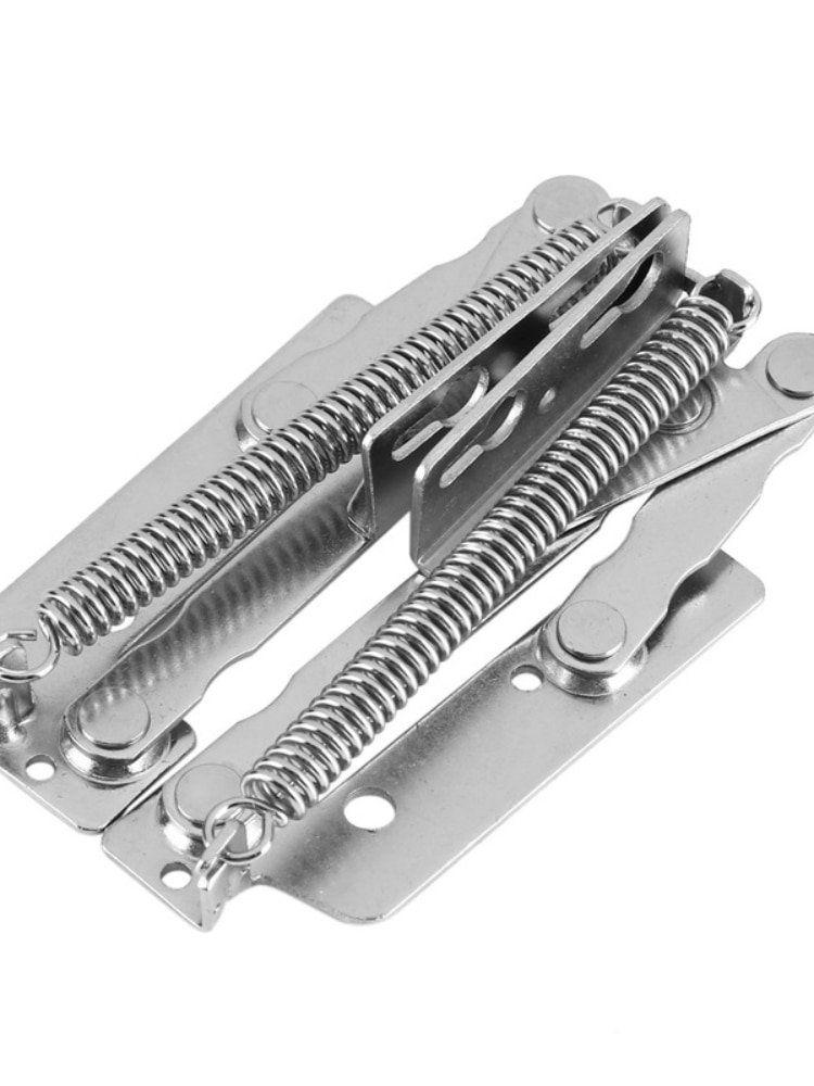 Folding Sofa Bed Spring Hinge, 2 Pieces, 10KG, 80 Degree, Cabinet Door, Door Lifter, Top Suprt Flap bisagra niture Hardware. 