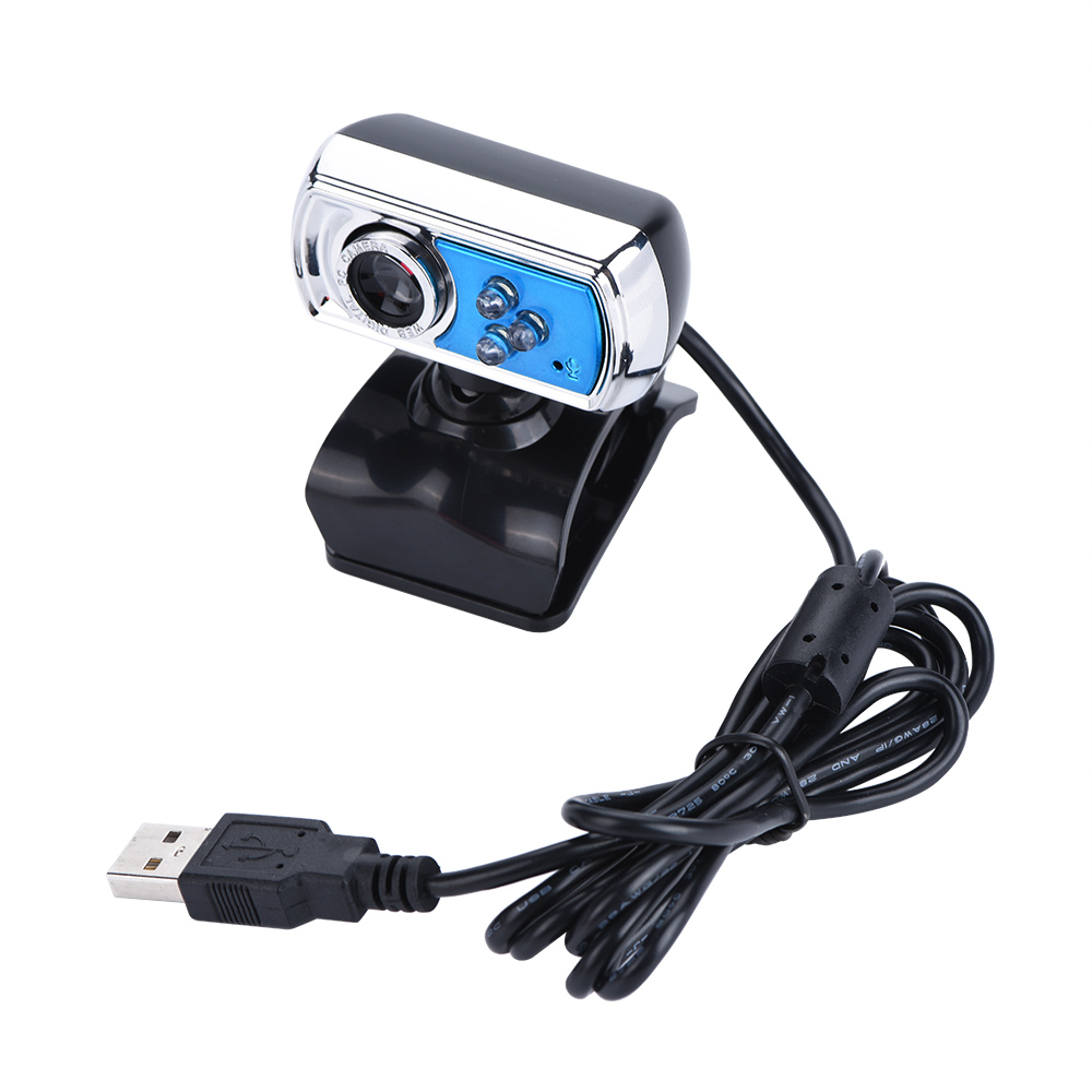 360 Degree Rotation USB HD 12 Megapixels Webcam Free Drive Computer Camera With Digital Micro. 