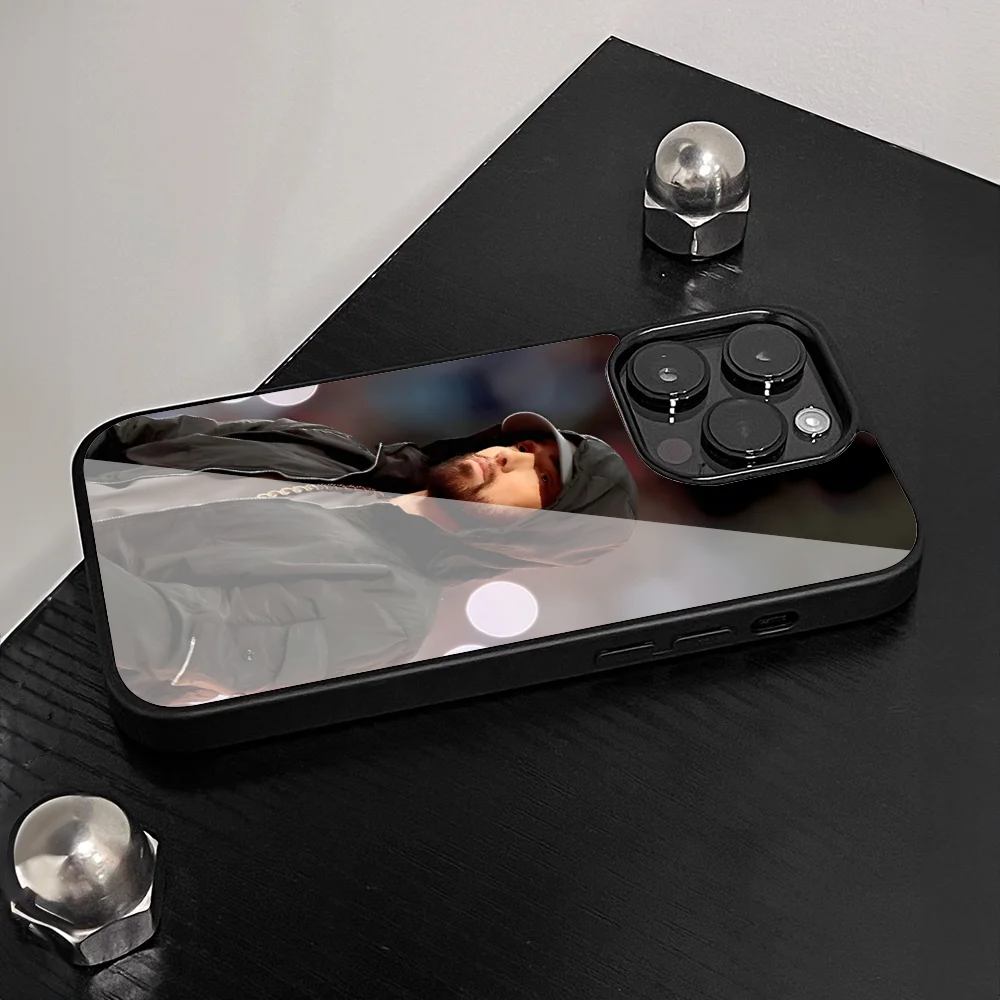 Hop Rapper Eminem Rap Phone Case For Iphone 15 14 13 12 11 Pro Max Mini 8 6 7 Plus Se Xr X Xs 2020 PC+TPU Cover. 