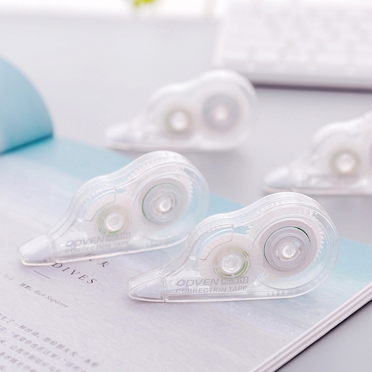1pcs cute portable Japanese style transparent correction tape Student office correction tape stationery. 