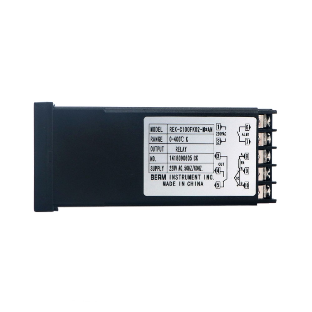 PID Digital Temperature Controller REX-C100FK02-M*AN 0 To 400�C K Type Relay Output (100-240V CK long) - #2. 