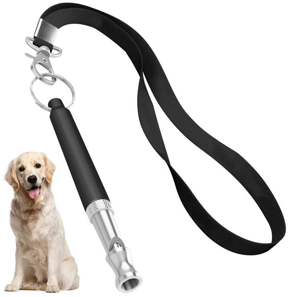 Dog Whistle, Professional Dog Training Whistle To Stop Barking Adjustable Frequency Ultrasonic Sound Training Tool Silent Bark Control For Dogs Aide Fetch, Sit, Stand. 