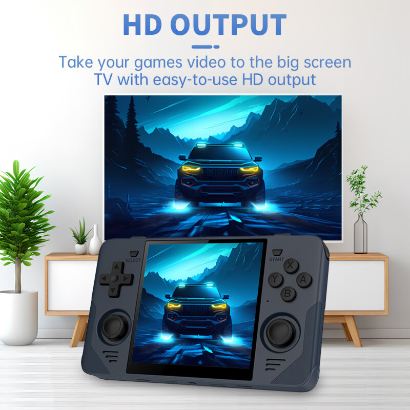 POWKIDDY RGB30 retro game console IPS screen. 