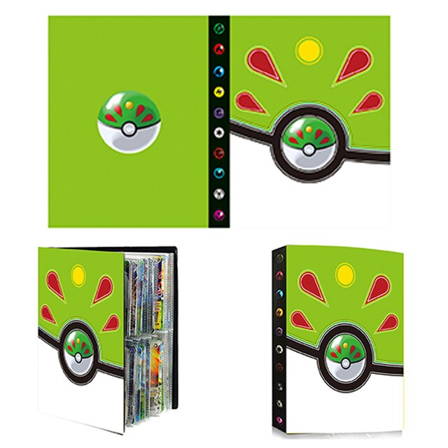pokemon card binder small Amazon.com: Mini Size Card Binder for Pokemon Cards, iofeiwak 2x2 2  Pockets with 40 Removable Sleeves, Holds 80 Cards, Super Lightweight [Ideal  Gift for Kids] : Toys & Games