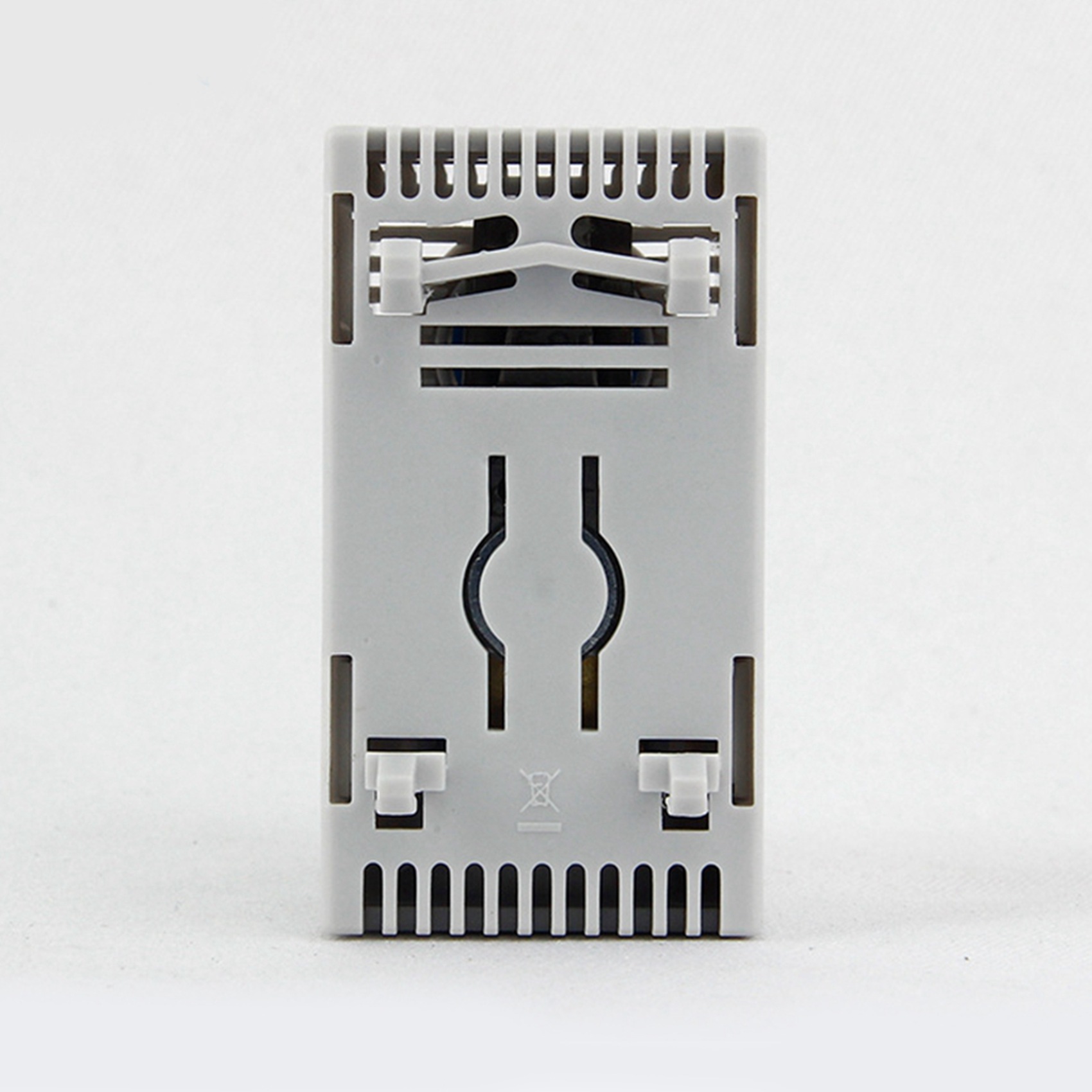 2X KTS011 NO Normally Open Adjustable Mechanical Temperature Controller Cabinet Thermostat Din Rail, for Cooling. 