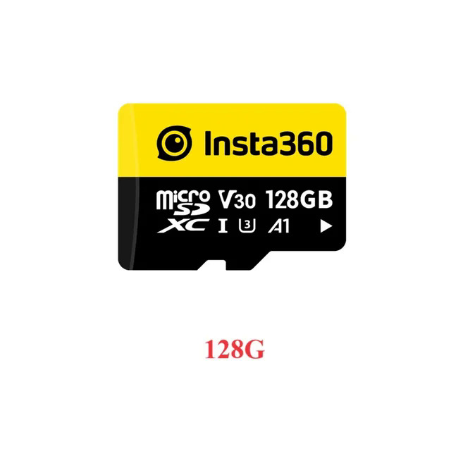 Insta360 SD Memory Card For Insta 360 X3 Ace Pro ONE X2 ONE RS/R X 3 64GB 128GB V30 A 1 High Speed Original Accessories. 