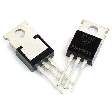 2Pcs- BT136-600D BT136 TRIAC 4A 600V Three Terminal TO-220 Electronics Components Parts Electrical Circuitry & Parts. 