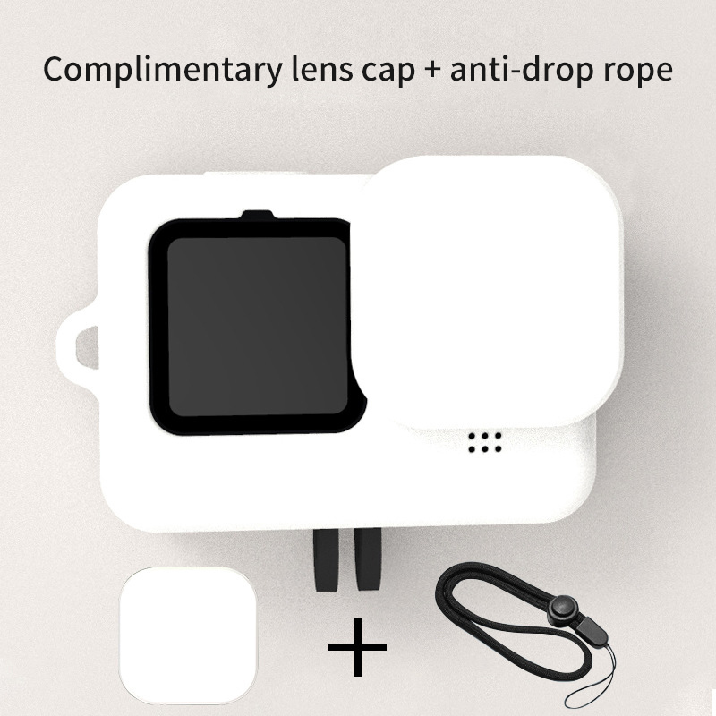 For Gopro Hero 9 10 11 12 Black Accessories Case Protective Soft Standard Housing Rubber Silicone Shell Protector For Gopro Hero Hudduo