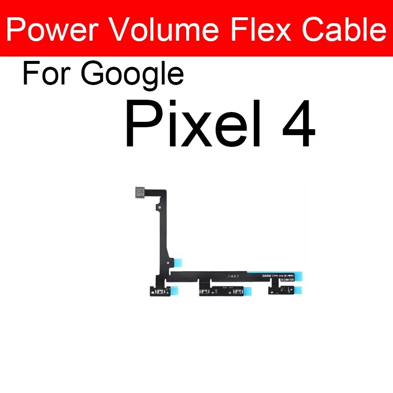 Power Volume Flex Cable For Google Pixel XL 2 2XL 3 3XL 3A 4 4XL 4A XL 5 5A 5G Side Buttons Power Volume Key Flex Ribbon Parts. 
