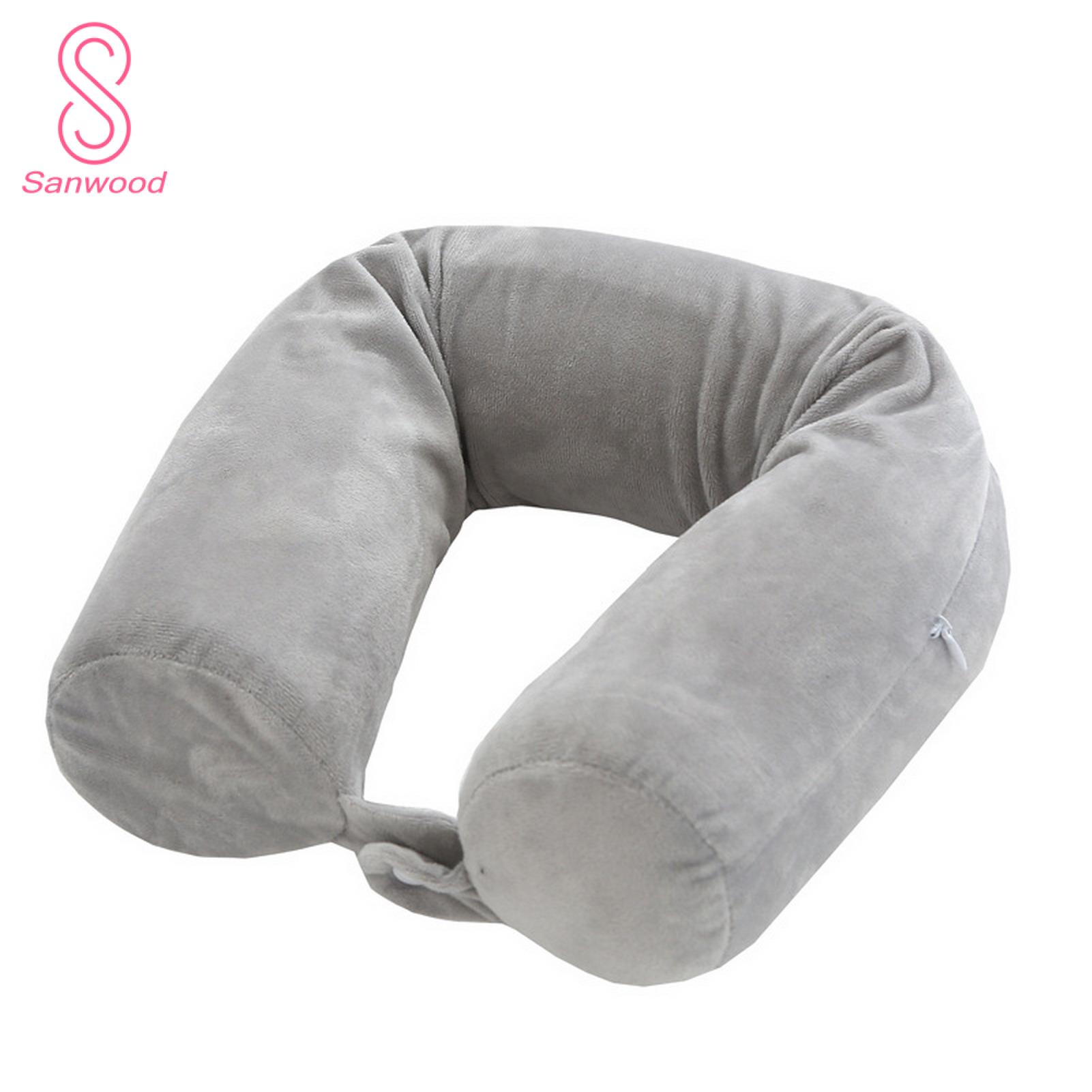 Headrest Pillow Ergonomic Outdoor Portable U Shape Memory Foam Nap Pillow
