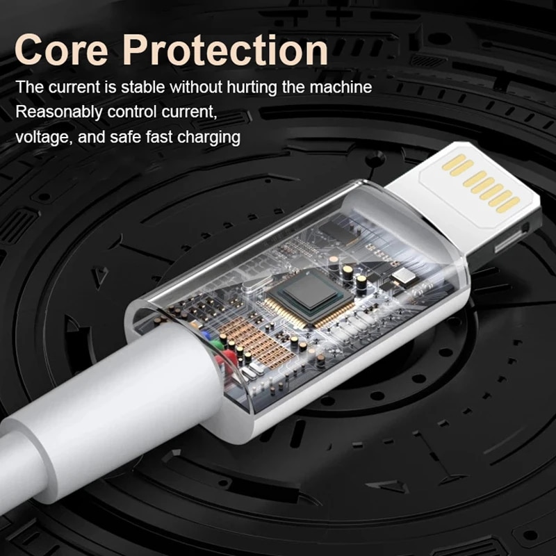 Original Usb Cable for Apple Iphone 14 13 11 12 Pro Max Xs Xr Fast Charging Phone Usb C Date Cable for Ipad Charger Accessories. 