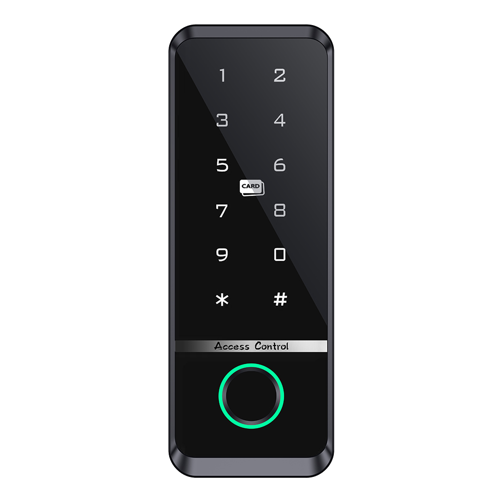 WiFi Tuya App Smart Fingerprint Door Lock IC Card Reader Access Controller Outdoor Keypad Waterproof Door Access Control System. 