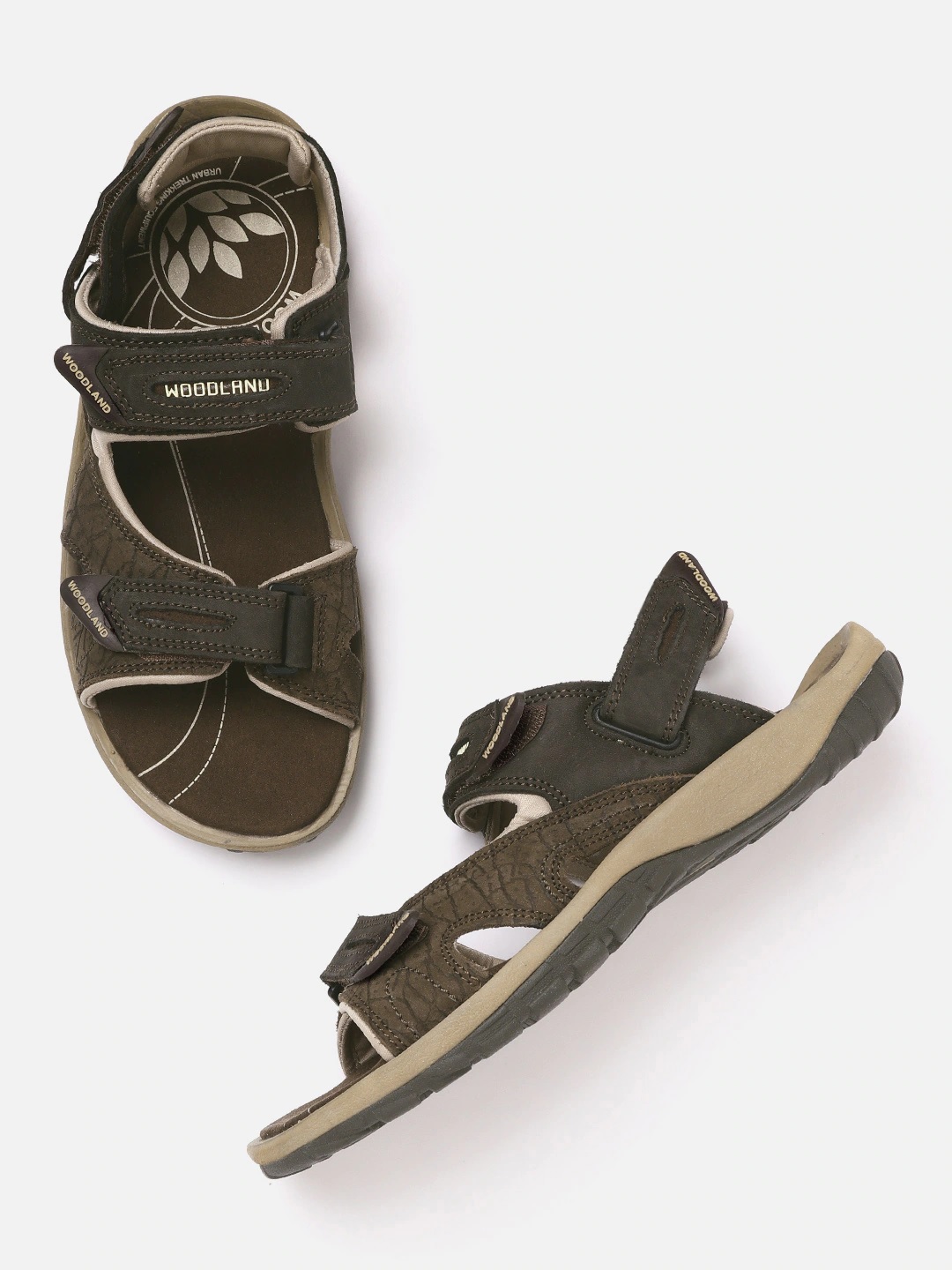 Woodland Brown Textured Nubuck Sports 