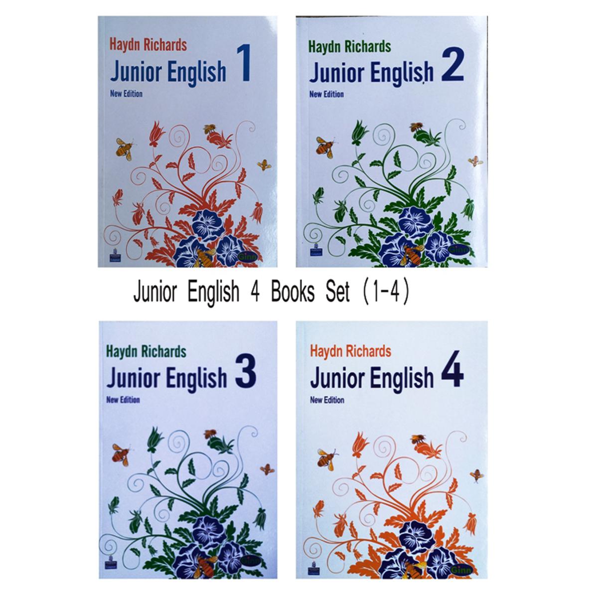 Junior English 4 Books Set (1-4) Haydn Richards Paperback