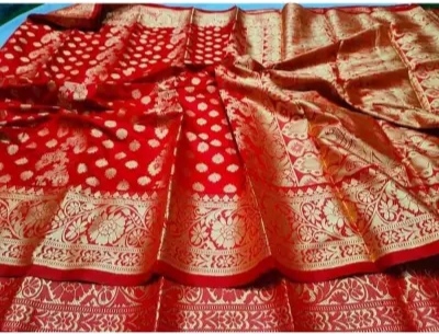 Exclusive Full Body Work Katan12 Hand Saree for Women - Experience Luxury & Tradition with this Rich & Artistic Sari | Stylish শাড়ি