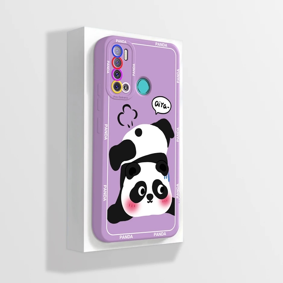 For Tecno Pouvoir 4 4pro LC7 Case Back Cover Spark Power 2 LC8 Phone Case Funda Silicone Straight Edge Bumper Funny Shell Coque. 