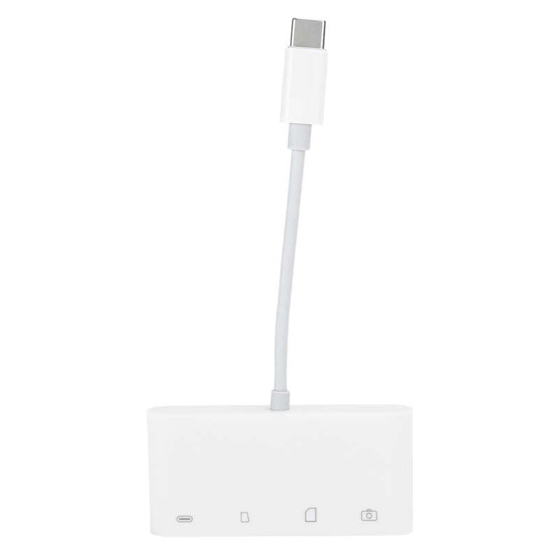 【VisioN Shop】Type-C 4 In 1 USB Trans-Flash Memory Reader OTG Adapter. 