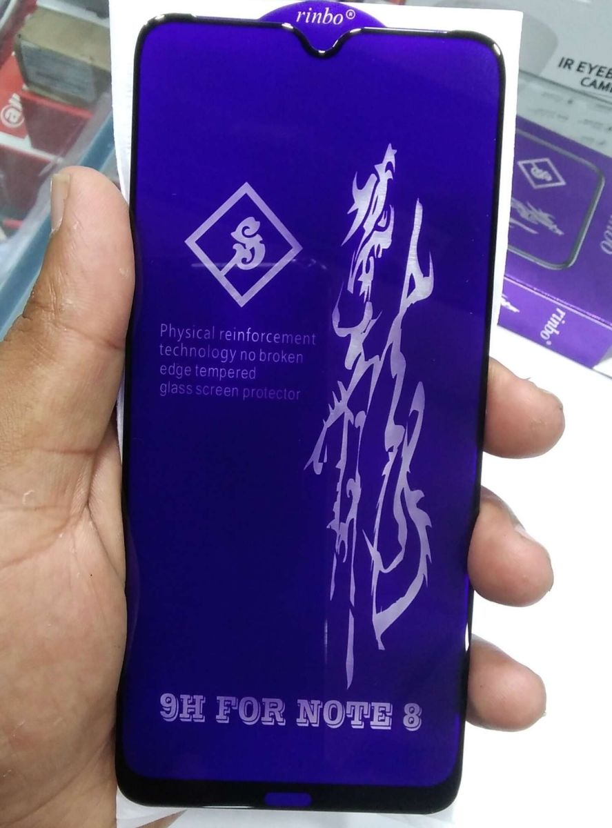 Rinbo glass Premium Quality Curve Glass Screen Protector For Redmi Note 8. 