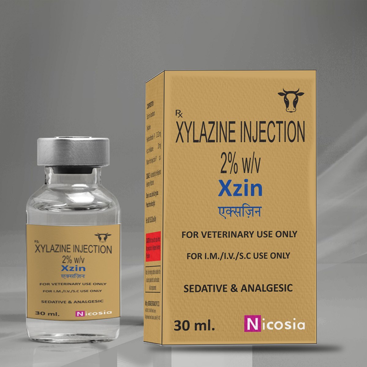 Xylazine Hydrochloride Injection 30ml