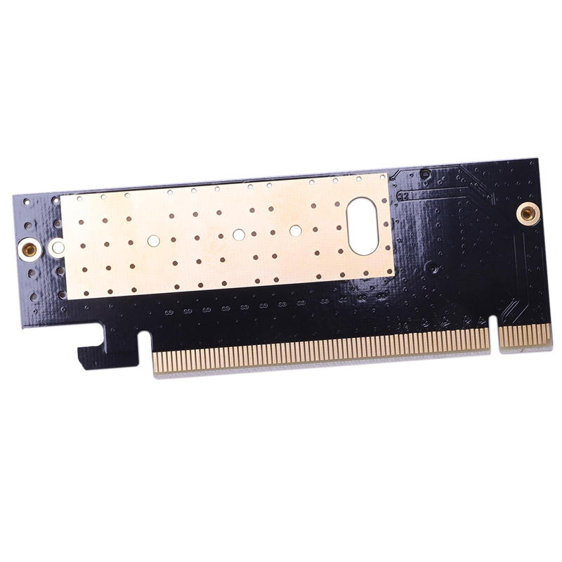 M.2 Nvme Ssd Adapter M2 To Pcie 3.0 X16 Controller Card M Key Interface Support Pci Express 3.0 X4 2230-2280 Size. 