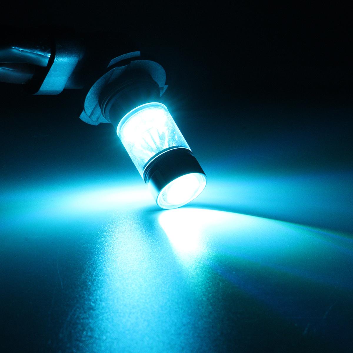 8000K Ice Blue 9005 HB3 Fog Lights 100W LED Samsung 2323 Projector Driving Bulbs -. 