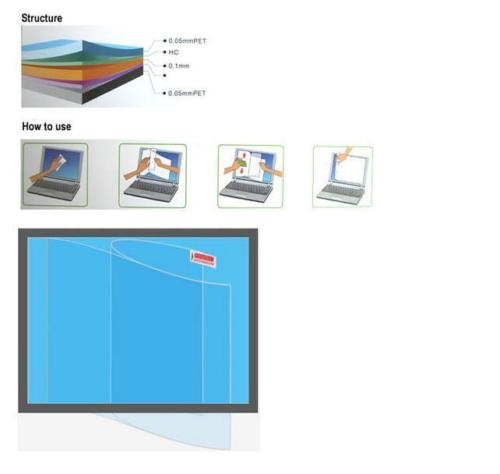 2X Ultra Clear Screen Protector Cover Filter for Dell inspiron 13 7000 series 7375 13.3. 