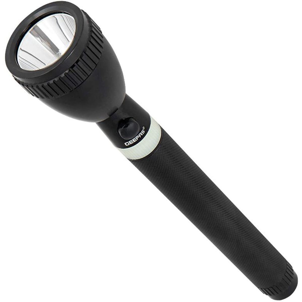 Geepas GFL3803 Rechargeable LED Flash Light Torch Light. 