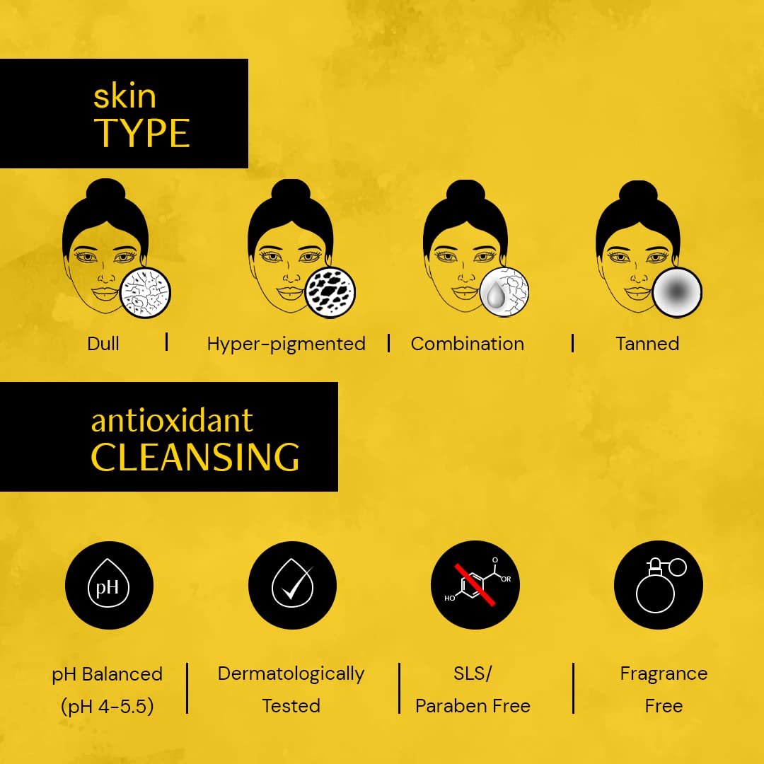 Deconstruct Niacinamide Brightening Facewash | 2% Niacinamide + 2% Liquorice Root Extract | Cleanses, Brightens | Face Wash for Tan Removal, Clear and Bright Skin & Glowing Skin | 100 ml. 