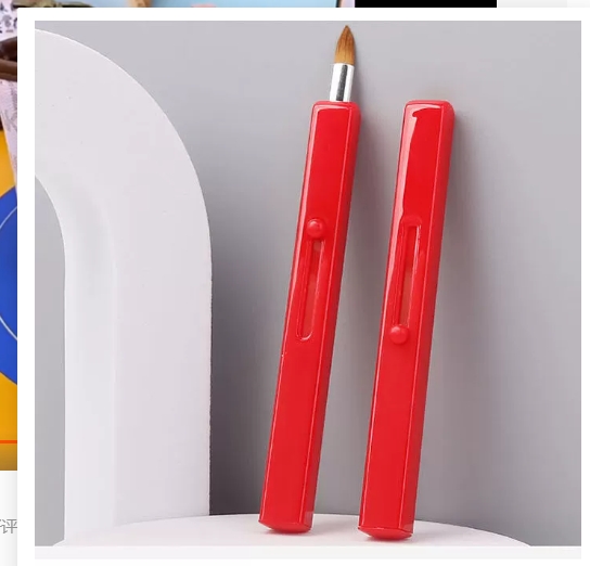 Lip Makeup Brush Dustproof Design Retractable Makeup Concealer Brush