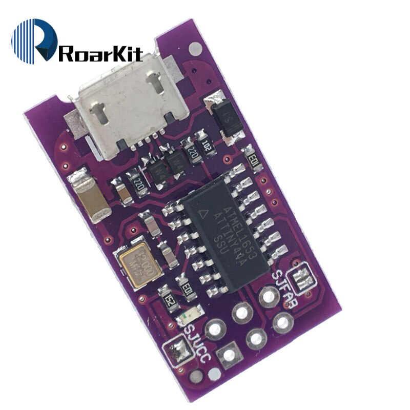 【Mary DAI Store】5V Micro USB Tiny AVR ISP ATtiny44 ATTiny85 USBTinyISP Programmer Module For Arduino IDE Bootloader. 