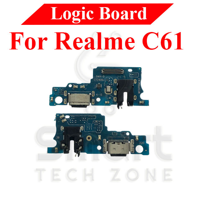 Charging Logic Board For Realme C61 Charging Port USB Plug PCB Dock Connector Spare parts