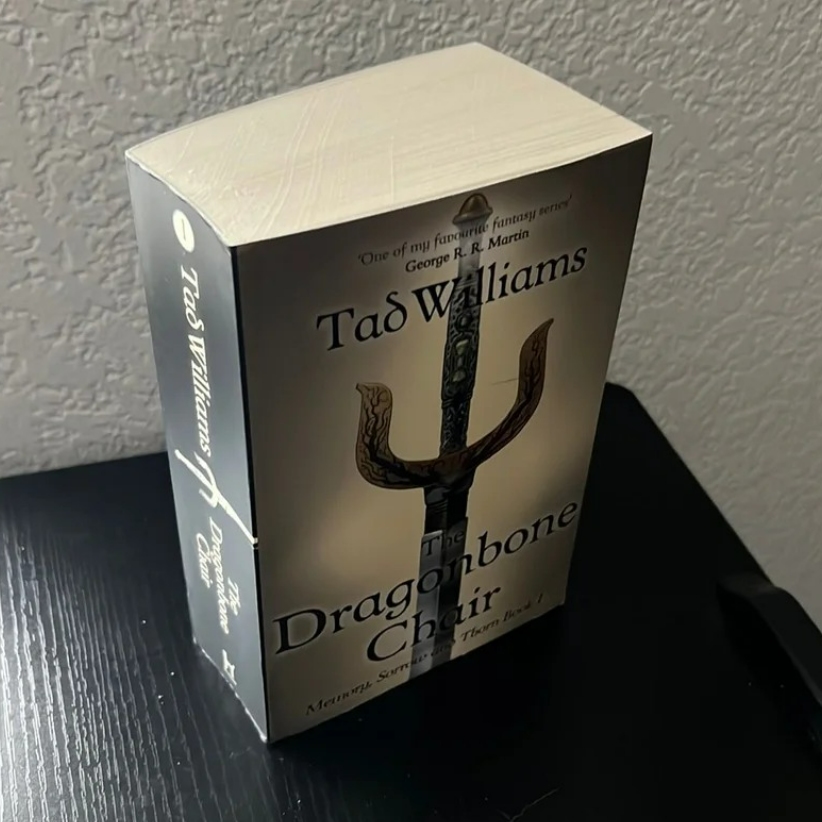 The Dragonbone Chair  (  Memory, Sorrow, and Thorn #1  )   (  Book by Tad Williams  )   (  Premium Paper and Matte Cover  ). 