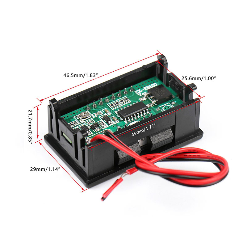 Battery Charge Level Indicator 12V 24V 36V 48V 60V 72V Lithium Battery Capacity Meter Test Display LED Voltmeter Tester. 
