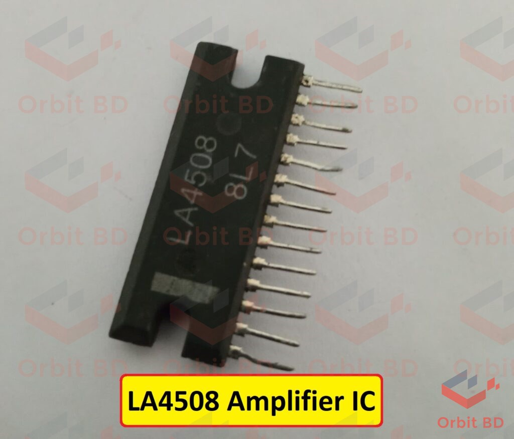 IC LA4508 LA 4508 Audio Power Amplifier LA4508 8.5W 9V 12V ZIP 14 Pin Dual 2 Channels Stereo Audio Board Amplifier IC LA 4508 Electrical Circuitry & Parts. 