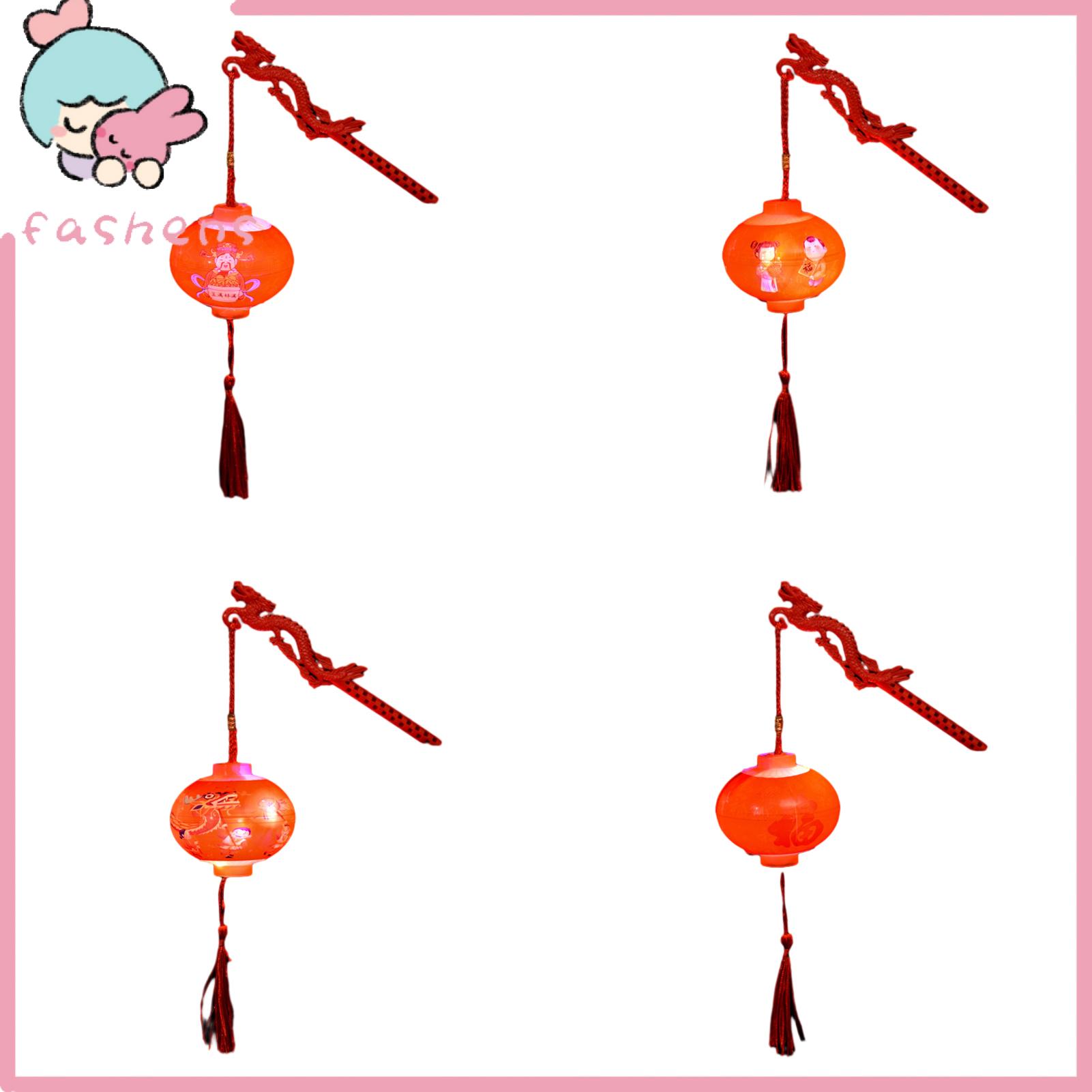 Chinese Lantern Dragon Lantern Toy for New Year Spring Festival Handheld Chinese Style Lantern with 3 Flash Modes Kids Decoration Spring Festival Lantern. 