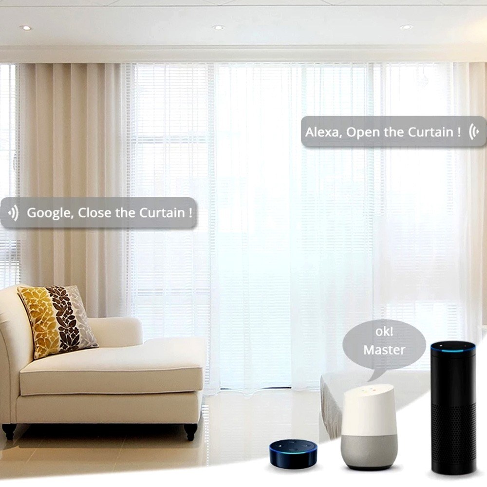 Smart Curtain Controller Curtain Motor Wireless Electric Curtain Controller Remote Control. 