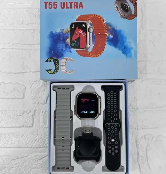 T 55 ultra Smart Watch with Smart Calling