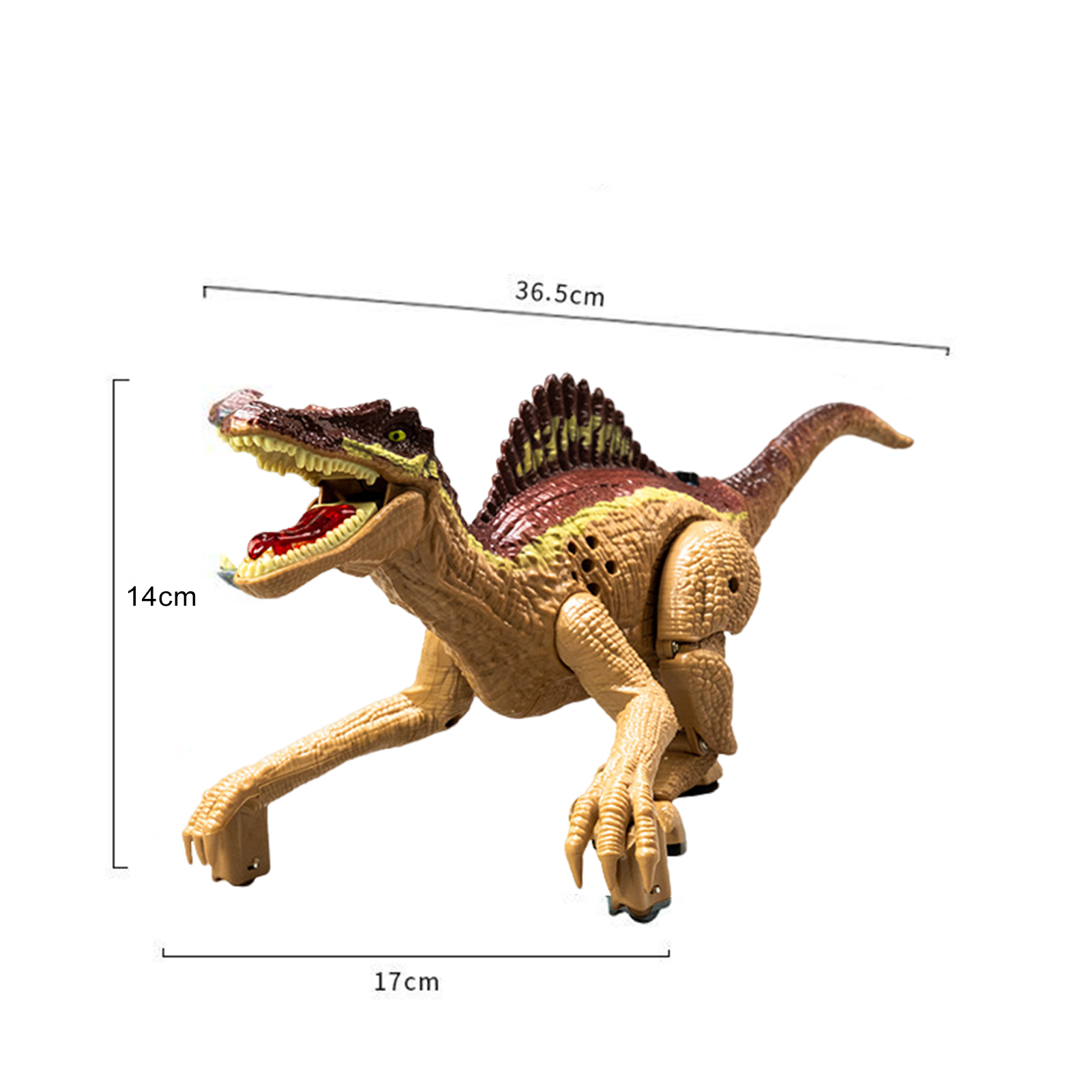Intertive Dinosaur Toy with Infrared Technology Intertive Rc Dinosaur Toy istic Spinosaurus Model with ng tion Fun Educational Remote Control Dinosaur for Kids Perfect Birthday for Boys. 