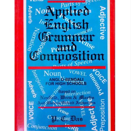 Applied English Grammar and Composition by PC Das