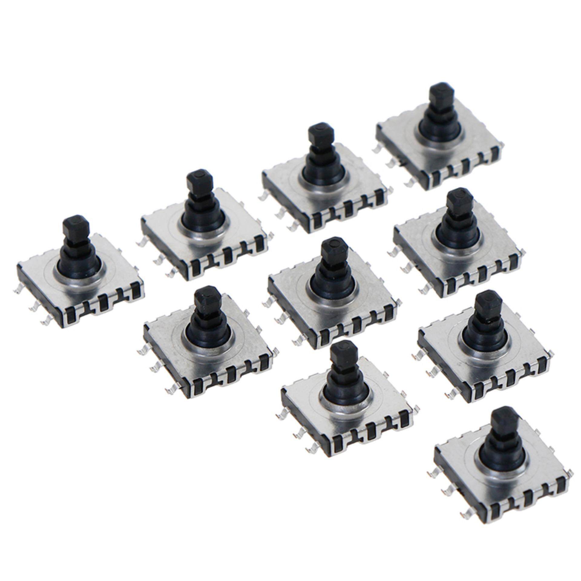 10pcs 5 Five Way Switch 10 * 10 * 9mm Multi Direction Switch Touch Reset Button