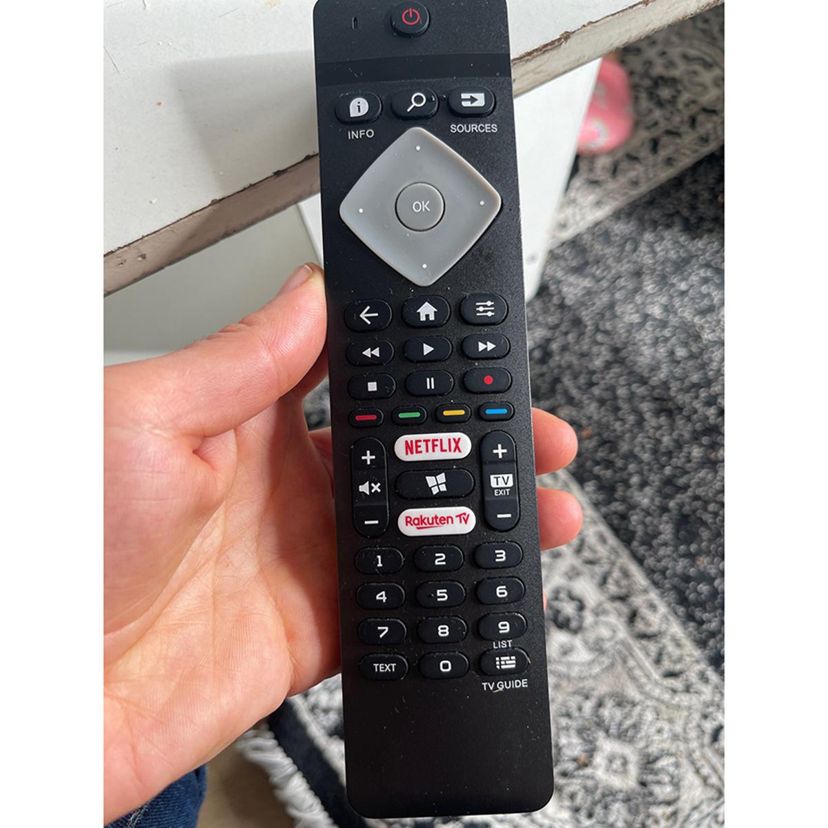 Remote Control for Philips BRC0884301/01 43PUS6704/12 50PUS6704/12 55PUS6704/12 4K UHD Smart TV (No Ambilight)