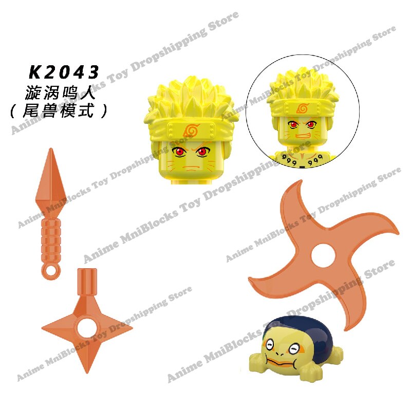 Mini figuras de brinquedo ação whirlpool naruto kakashi obito jiraiya  tsunade anime bonecas dos desenhos animados montar blocos presente  aniversário do miúdo