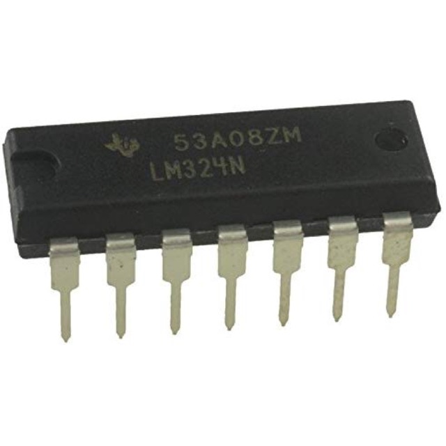 3Pcs- LM324 LM324N LM 324 Operational Amplifiers Op-Amp IC OPAMP Integrated Circuit DIP-14 14 Pin Dual In Line Package Chip Leads. 
