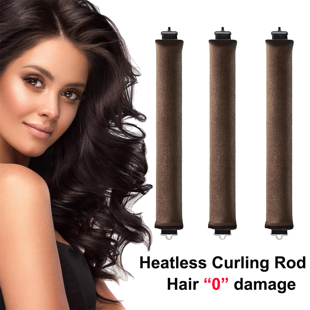 Heatless Hair Curler Overnight Blowout Rods Heatless Curls