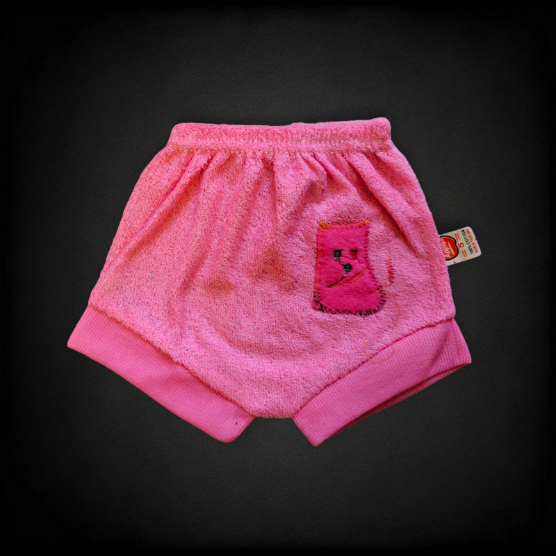 Soft and Comfortable Cat Short Pants for Baby- 3PCD Blue, Yellow, Pink Color Combo Pack. 