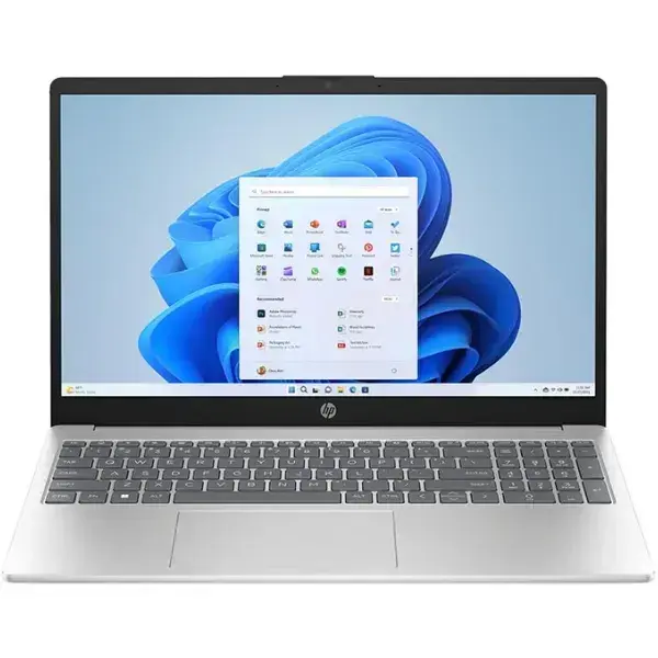 HP 15-fc0355AU (C5JS1PA) AMD Athlon Silver 7120U 2.4 to 3.5GHz, 8GB DDR4, 512GB SSD, Win 11, 15.6 Inch Full HD Silver Laptop