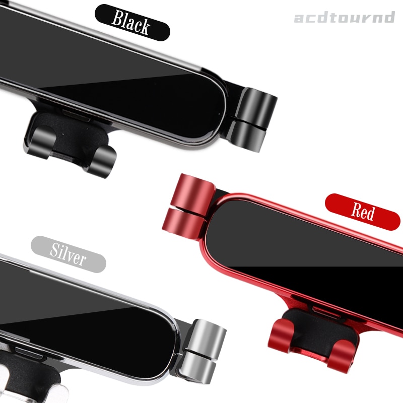 Car Phone Holder for Audi A4 B8 8KH B9 8WH A5 2009-2020 Gravity Navigation Bracket GPS Stand Air Outlet Clip Support Mount. 