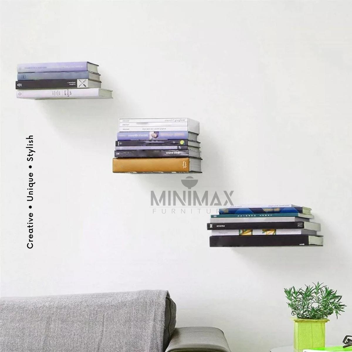 MiniMax Floating BookShelf - book shelf